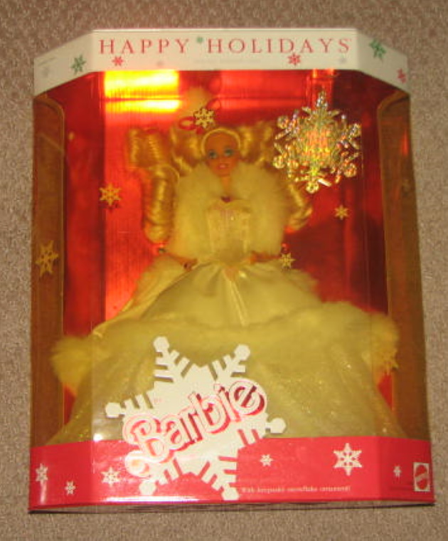 Barbie
                                                          Happy Holidays
                                                          1989 2