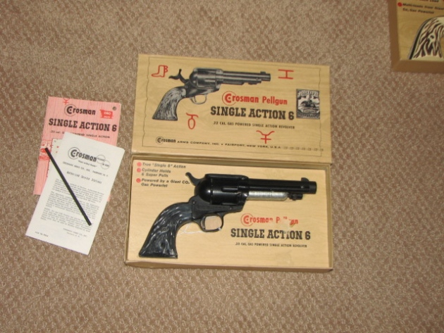 wanted Crosman
          single action Co2 6 guns