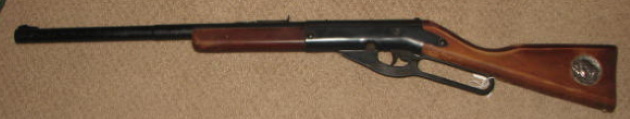 Crosman model 95B with coin
                                  in stock
