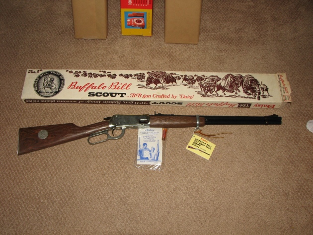 Daisy model
      30 30 Buffalo Bill bb gun WTB