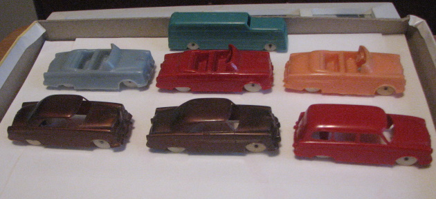 F&F Mold 1954 Ford plastic cars for
                          sale