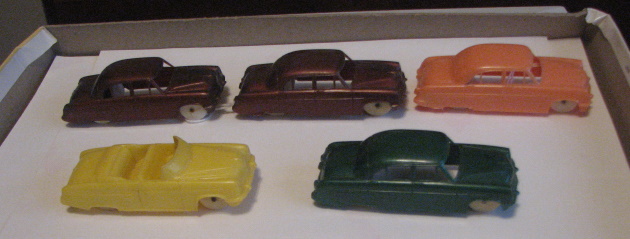 F&F Mold 1954 Mercury plastic cars
                          for sale
