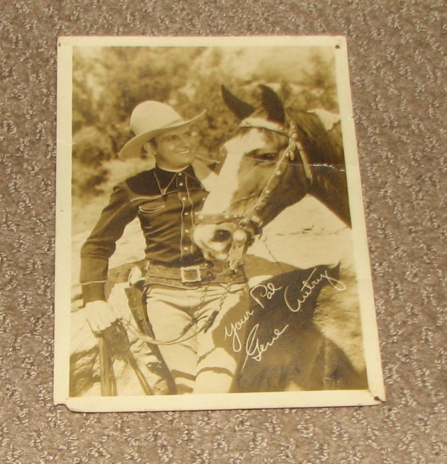 Gene Autry photo for sale