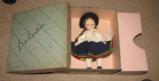 Madam Alexander Doll # 786 Boliva in box