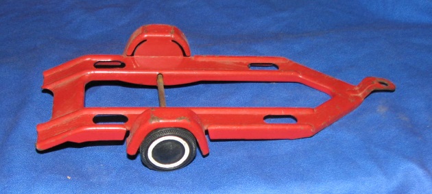 Tonka toy red car trailer for sale