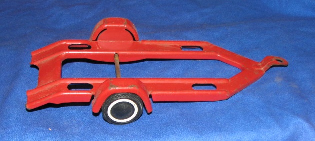 Tonka toy red car trailer for sale