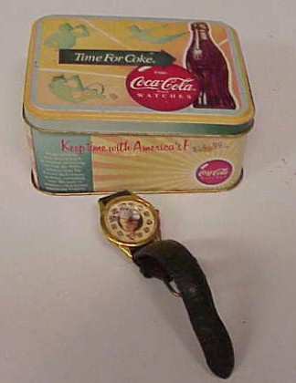 COKE
      COLA WATCH FOR SALE.