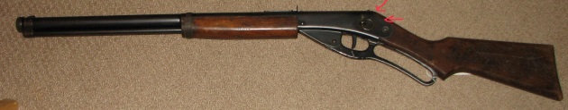 Daisy model 111-40 Red Ryder bb
gun