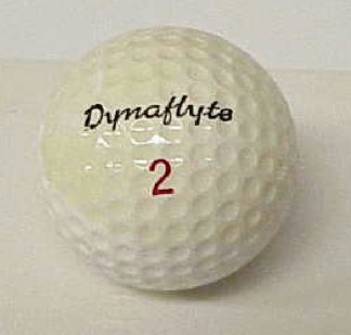 VINTAGE DYNAFLYTE GOLFBALL
        FOR SALE