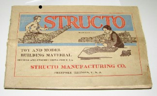 STRUCTO TOY
      AND MODEL BOOK FOR SALE