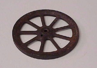 TOY TRACTOR WHEEL FOR SALE.
      KINGSBURY?