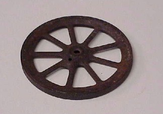 TOY TRACTOR WHEEL FOR SALE.
      KINGSBURY?